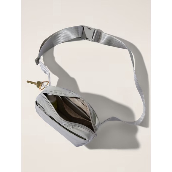 Athleta Handbags - NWT! Athleta - All About Large Crossbody Belt Bag - Oyster Grey